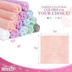 HOMEXCEL Premium Makeup Remover Cloth 24 Pack, Reusable Super Soft 7 x 7 Inch - Image 7