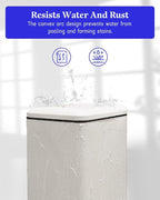 JM.YIPENG Bathroom Rubbish Bin, 5 Litre Cosmetic Bin, Small Waste Bin - Image 5