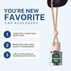 C&E Craft Co Hanging Car Air Freshener Diffuser 2 Pack, Long Lasting Fragrance - Image 3