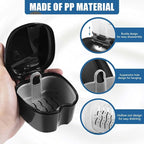 Black Denture Bath Case Cup Box Holder Storage Container - Image 3