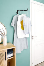 Mkono Wall Mounted Drying Rack Laundry Clothes Hanger - Image 4
