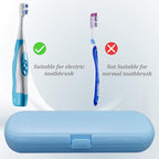 2 Pcs Electric Toothbrush Travel Case, Portable Travel Toothbrush Holder - Image 3