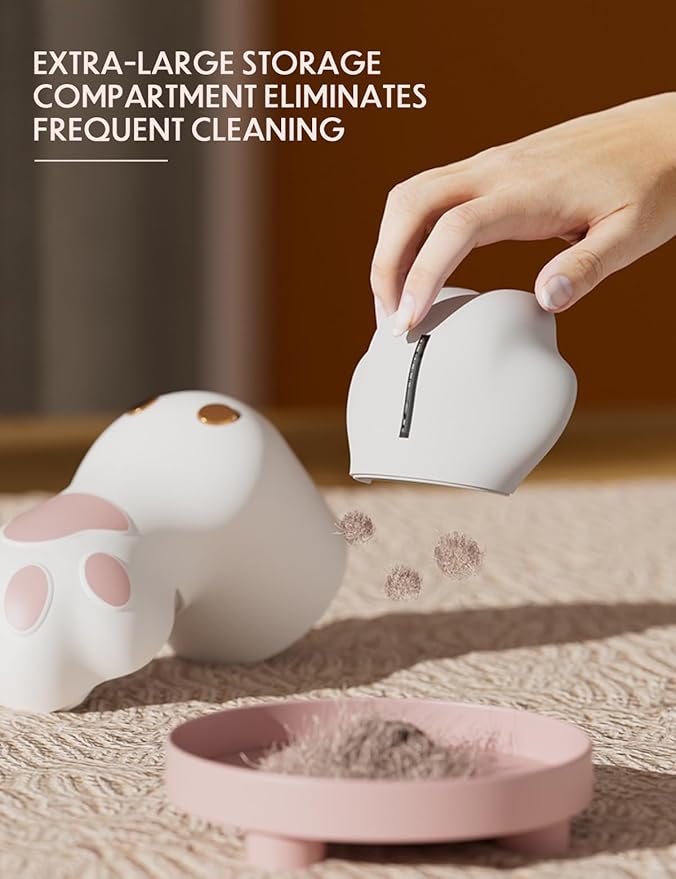 Cute Cat Paw Fabric Shaver, 3-Speed Lint Remover - Image 7