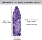 Purple Ironing Board Pad and Cover Standard Ironing Board Cover Scorch and - Image 5