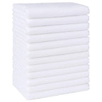 HOMEXCEL Baby Washcloths 12 Pack-Microfiber Coral Fleece Baby Bath Face Towel 7 by HOMEXCEL
