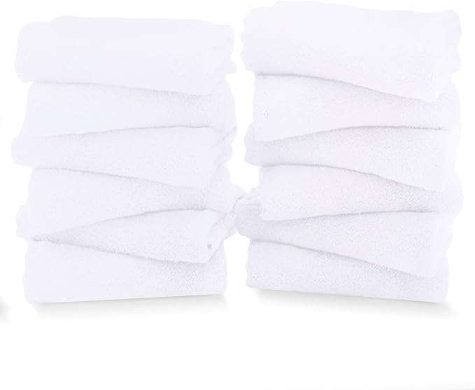 TENSTARS 12 Pack Premium Washcloths Set by TENSTARS