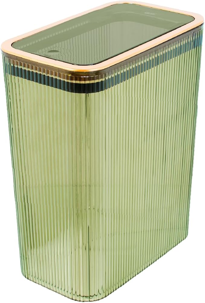 Glad Bathroom Trash Can, 2.6 Gallon by GladTrashFoodStorage