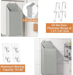 MaxGear Hanging Laundry Hamper, Over the Door Hamper - Image 2
