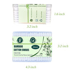 1000pcs Bamboo Cotton Swabs Double Round Cotton Buds - Image 3