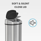 iTouchless 50 Liter / 13 Gallon Stainless Steel Kitchen Trash Can - Image 7