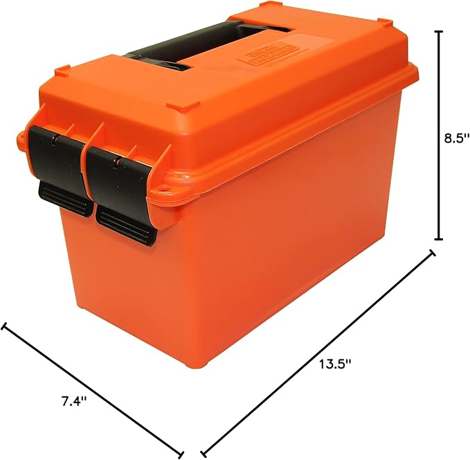 MTM AC50C Ammo Can, 50 Caliber, Field Boxes, Lockable Storage Box - Image 5