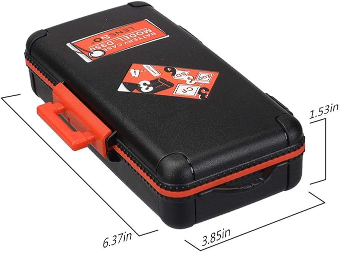 LENSGO Camera Battery Memory Card Case, Memory Card Hard Protector Case - Image 8