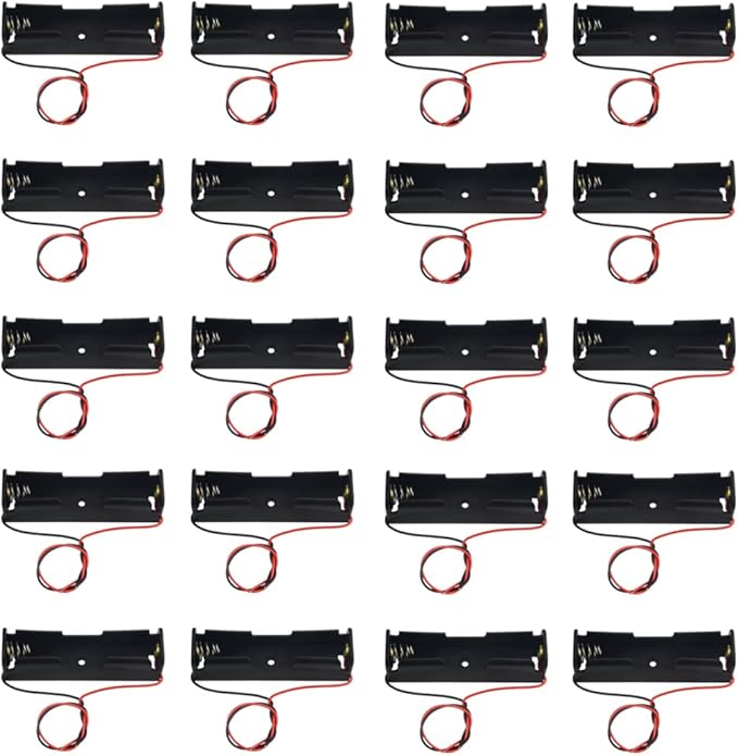 WMYCONGCONG 20 PCS 18650 Battery Holder Single 1x 3.7V 18650 Battery Holder - Image 7