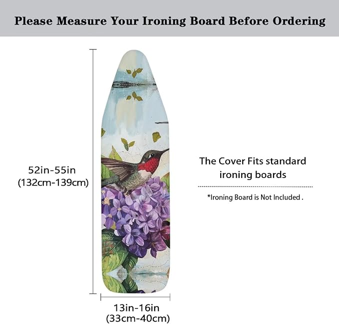 Hummingbird Table Top Ironing Board Cover and Pad - Image 5