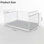 Under Shelf Storage Basket, Metal Wire Slide -in Under Cabinet Organizer - Image 3