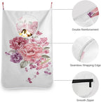 Hanging Laundry Hamper Floral - Image 5