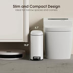 CEROELDA Small Bathroom Trash Can - Image 3