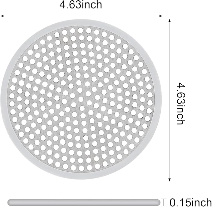 Shower Drain Hair Catcher Strainer Stainless Steel Silicone - Image 7