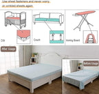 4Pcs Adjustable Bed Sheet Straps Clips, Elastic Mattress Sheet Fasteners Holder - Image 3