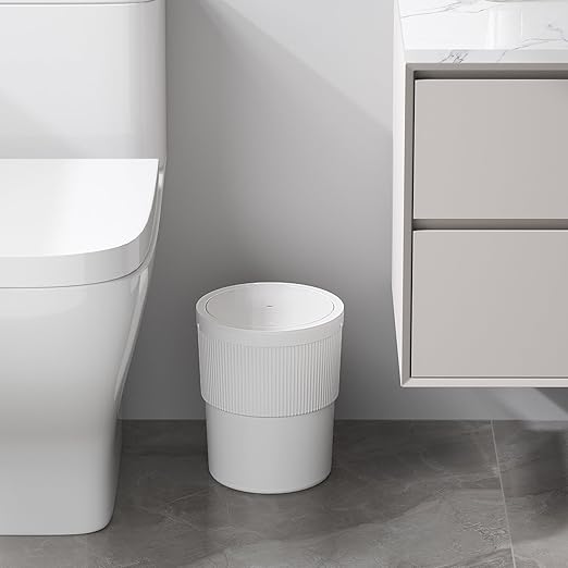 Lifewit Trash Can with Pop-Up Lid, 2.6gal Small Hidden Garbage Can with - Image 8