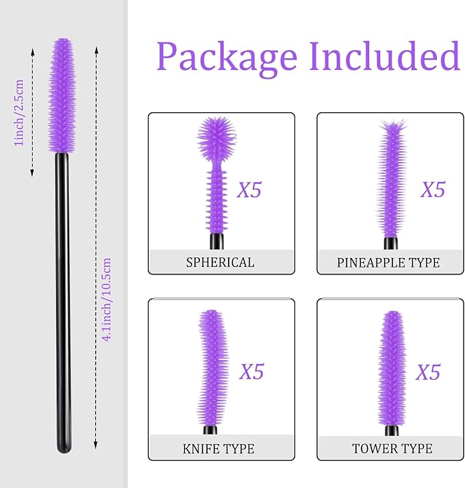 FJW Machine Cleaning Brushes, Reusable Silicone Dense Bristles Clean Brush - Image 4