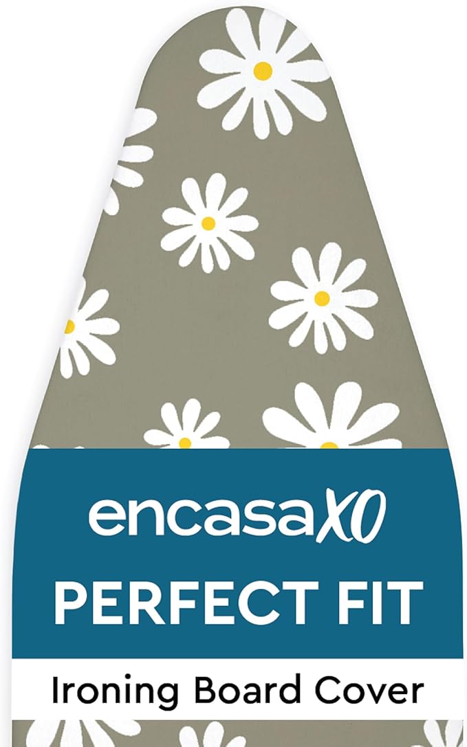 Encasa XO Ironing Board Cover and Pad 54"x18" by EncasaXO