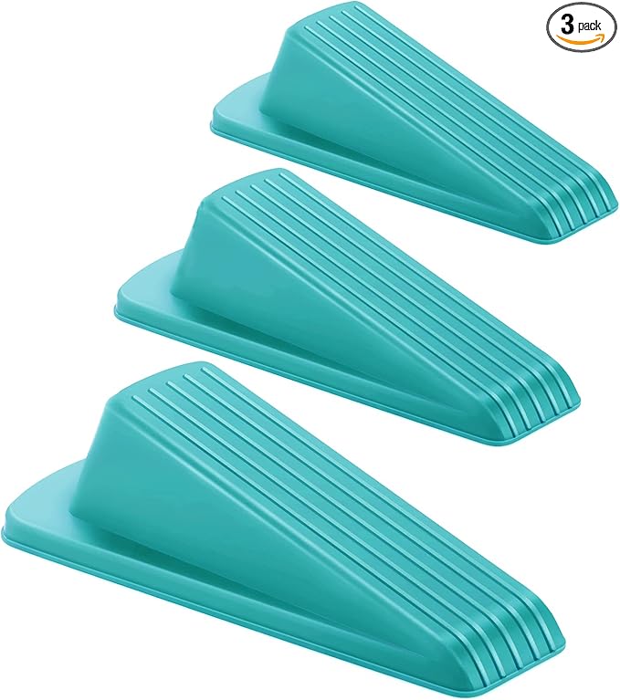Crosize 3 Pack Rubber Door Stoppers by Crosize