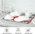Super Absorbent Dish Drying Mat, Microfiber Fast-Drying Dish Mat, Kitchen Dish - Image 7