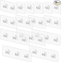 vivinin 15 Pack Shower Caddy Adhesive Replacement, Shower Shelf Adhesive No by vivinin