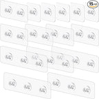 vivinin 15 Pack Shower Caddy Adhesive Replacement, Shower Shelf Adhesive No by vivinin