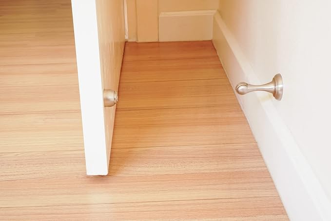Richelieu Hardware 67NBR Onward 3-in Magnetic Door Stop, Brushed Nickel - Image 4