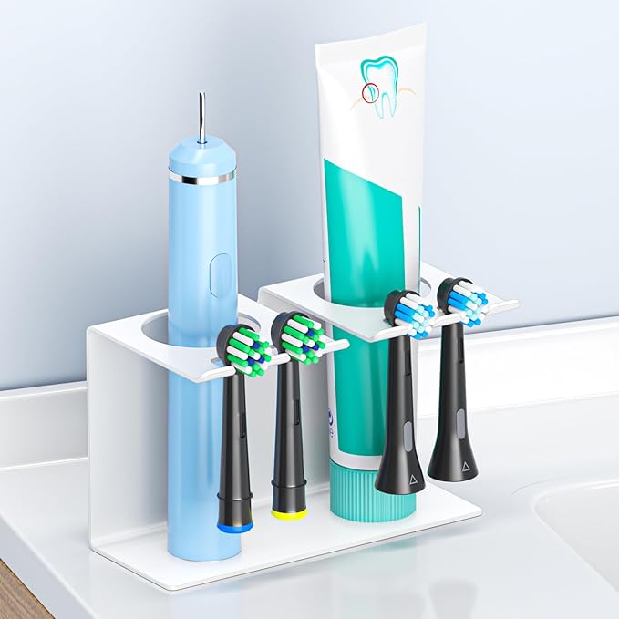 Electric Toothbrush Head Holders Desktop or Wall Mounted Electric Tooth Brush by WelcometoOukimly