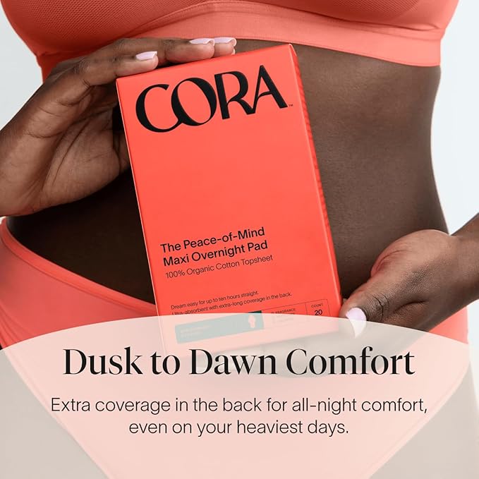 Cora 100% Organic Cotton Topsheet Pads - Image 4