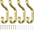 Large Wall Hooks for Hanging Coats: Heavy Duty Wall-Mount Hanger, Mudroom Hooks - Image 9