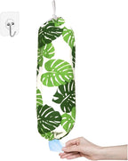 Green Wall Mount Plastic Bag Organizer by SYIPO