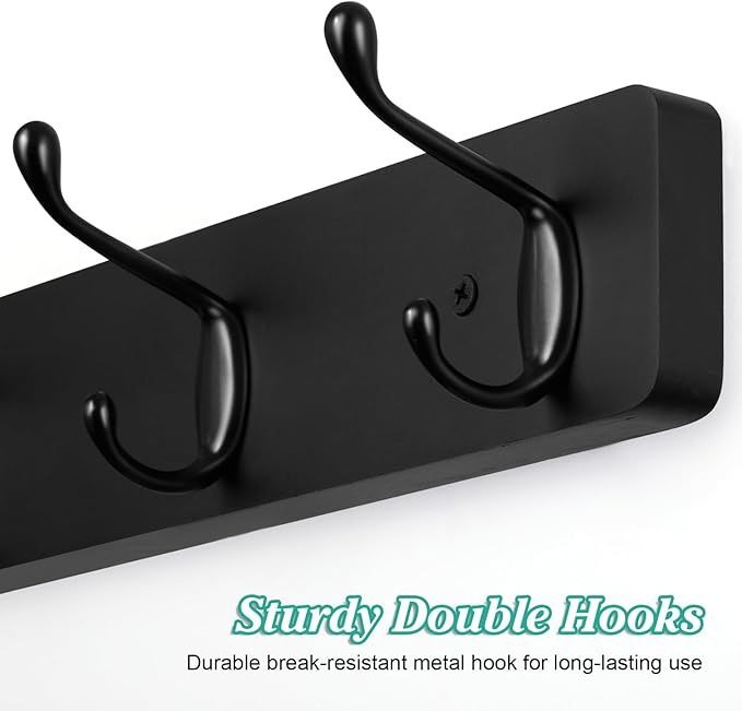 Heavy Duty Coat Hooks Wall Mount - Image 3