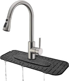 Kingmall Silicone Faucet Mat, Kitchen Faucet Mat by Kingmall