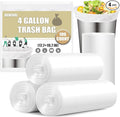 Small Trash Bags 4 Gallon by BENEVAL