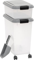 Amazon Basics 3-Piece Airtight Pet Food Storage Container Combo by AmazonBasics