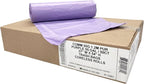 Ultrasac Heavy Duty 55 Gallon Purple Trash Bags - Image 3