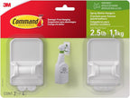 Command Spray Bottle Hangers, Holds up to 32 fl oz, 2 Hangers by Command