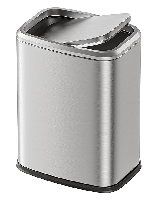 Cesun Small Bathroom Trash Can by Cesun
