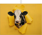 Milk Cow Dish Drying Mat for Kitchen Counter Microfiber Absorbent Dish Kitchen by VisittheDuibelproduct