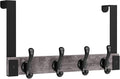 Homode Over The Door Hooks Heavy Duty, Wood Over The Door Towel Rack by Homode