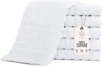 Classic Turkish Towels CTT Luxurious 100% Turkish Cotton Washcloths 6 Pack by ClassicTurkishTowels