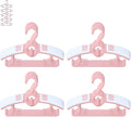 Baby Nursery Closet Hangers, Ultra Thin Non-Slip and Extendable Laundry Infant by Gencuoir