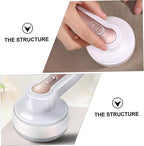 minkissy 1pc Creative Lint Remover USB Rechargeable Fabric Shaver - Image 7