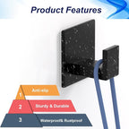 Adhesive Shower Hooks, Towel Hooks - Image 7