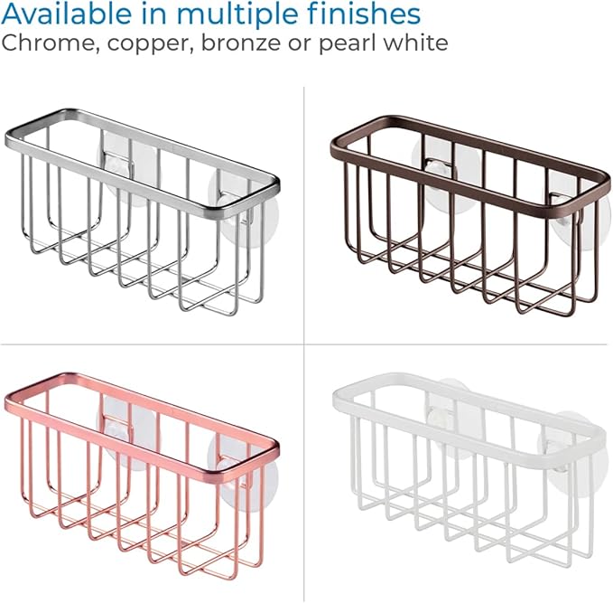 iDesign Rust-Resistant Stainless Steel Sponge Holder - Image 4