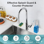 Customizable Faucet Mat for Kitchen Sink: 30"L x 5.5"W DIY Irregular Bathroom - Image 7